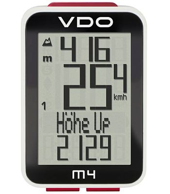 Превью  Велокомпьютер VDO M4 проводной (12+16 функций)